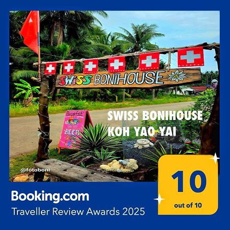 Swiss Bonihouse Koh Yao Yai Hotel Ban Phlu Nai ภายนอก รูปภาพ